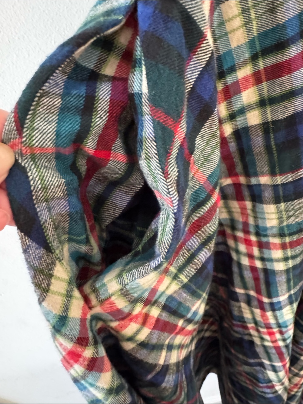 Vintage Ralph Lauren Blue Label Plaid Midi Skirt w Pockets Cotton Tartan Sz 4 - Picture 4 of 12